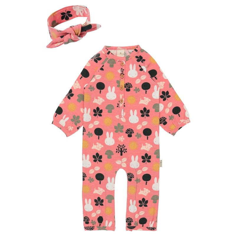 MLA Set playsuit, hairband pink 62