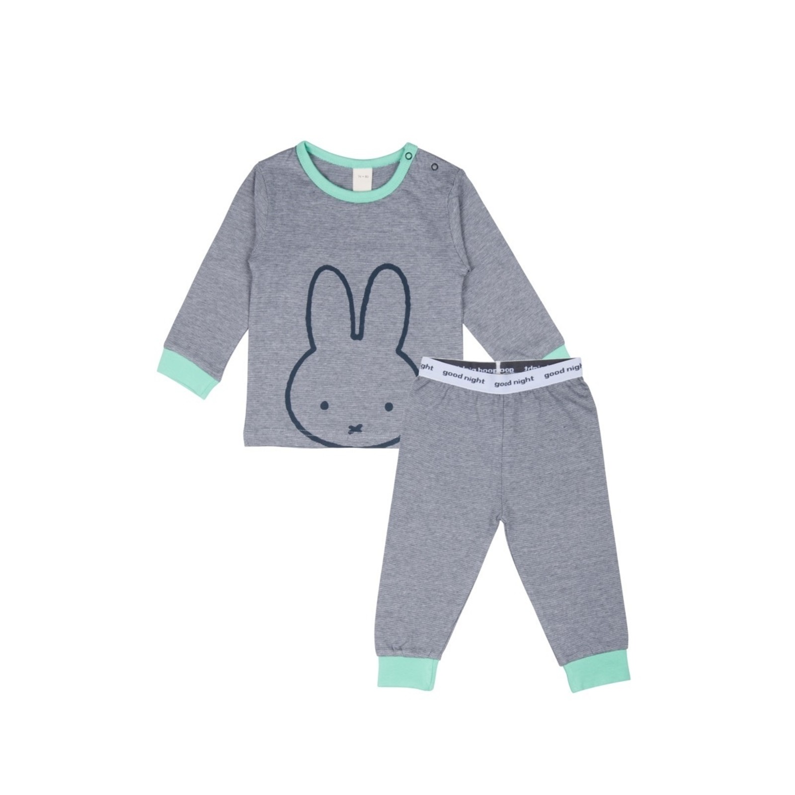 Pyjama blue-green size 62/68 (2-6 months)
