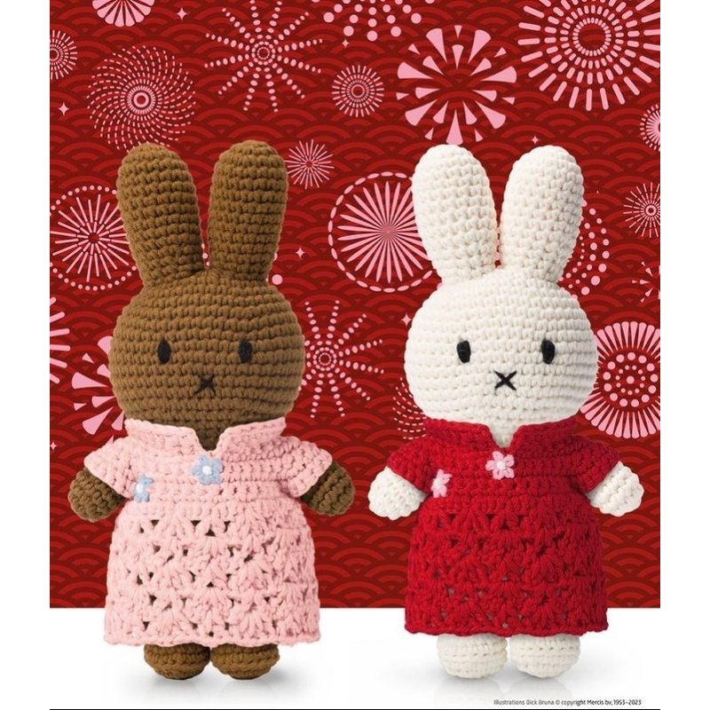 miffy and her red qipao dress