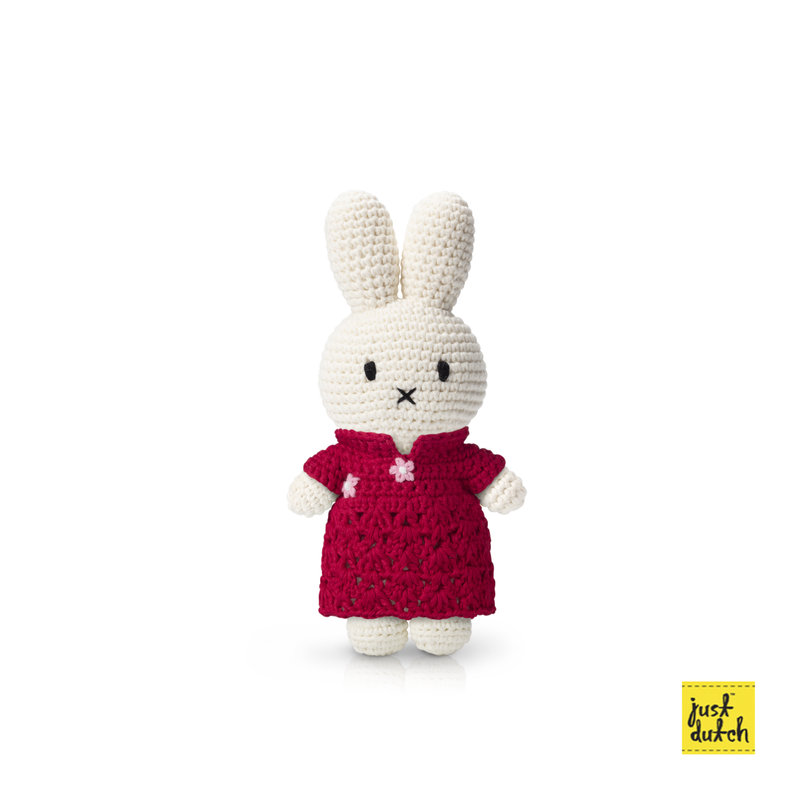 miffy and her red qipao dress