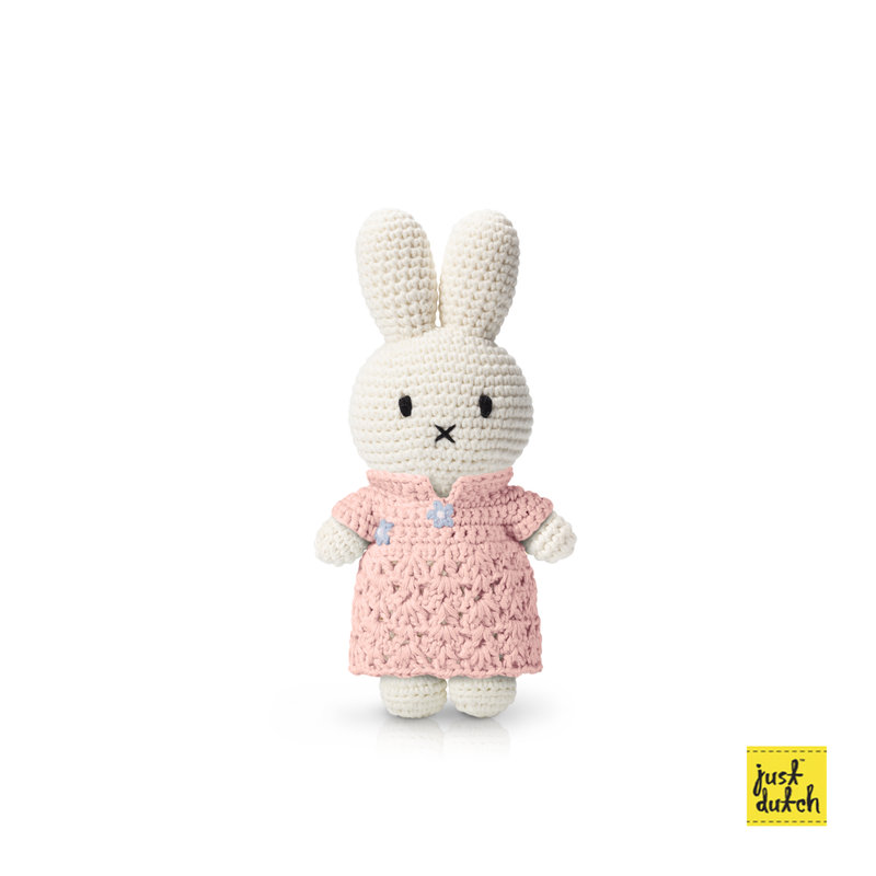 miffy and her pastel pink qipao dress