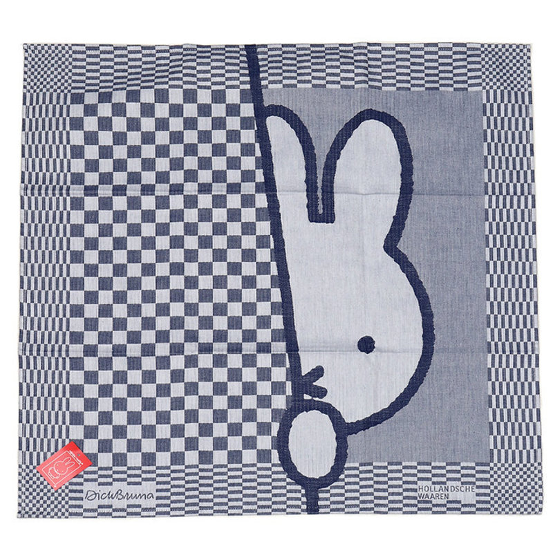 Tea towel Miffy looks