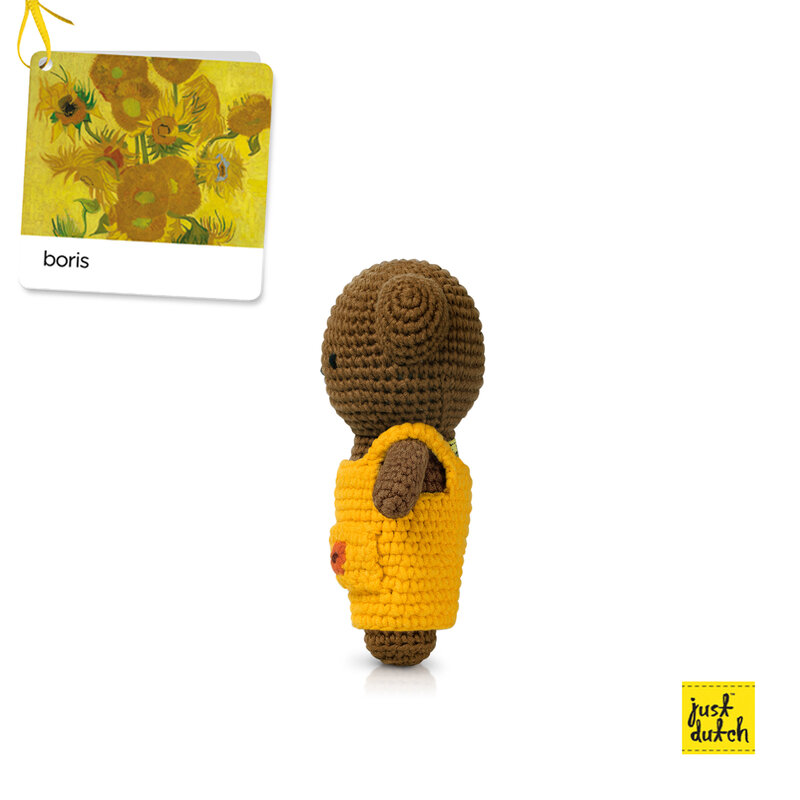 Boris handmade en zijn zonnebloem overall