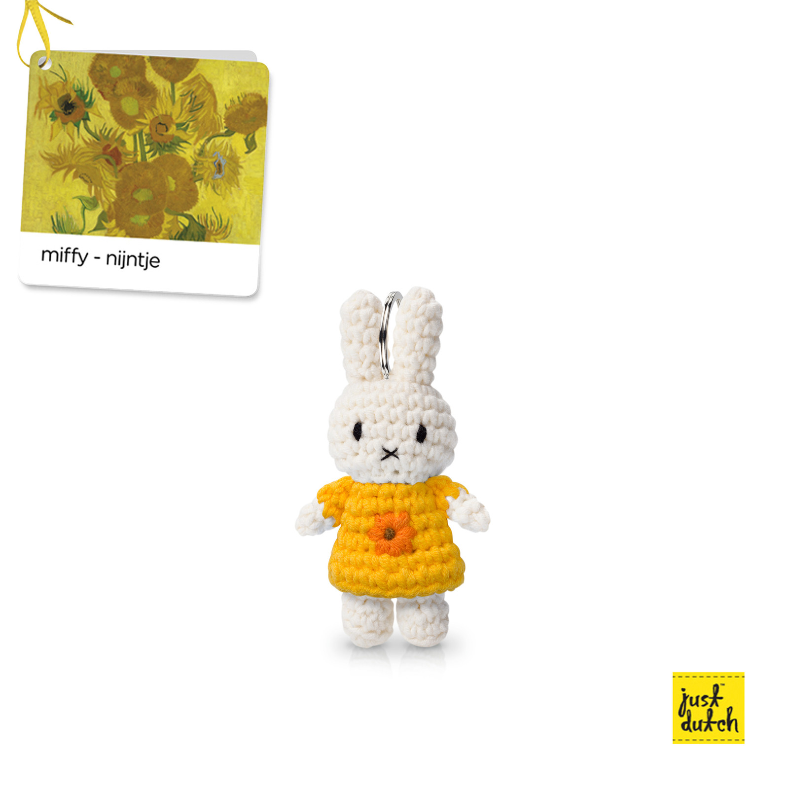 miffy handmade key hanger sunflower