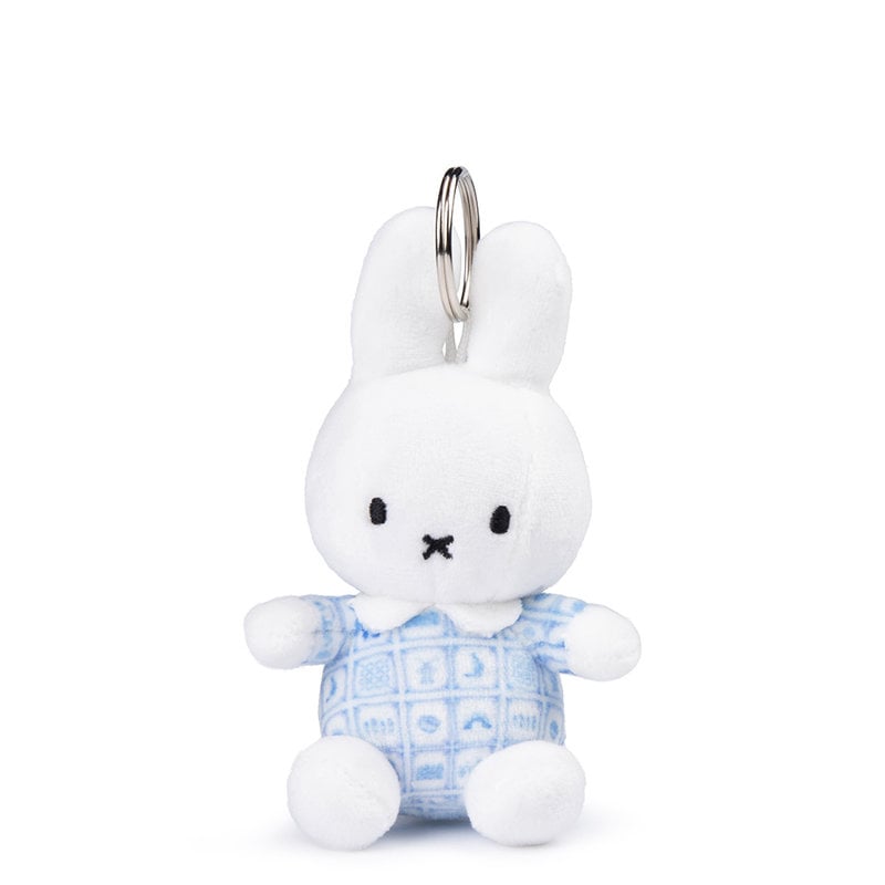 Miffy Delft Blue Dress Keychain - 10 cm - 4"