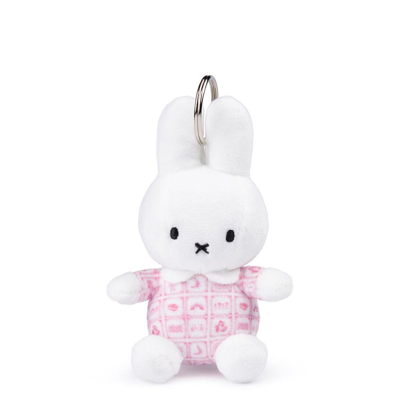 Miffy Pink Dress Keychain -  10 cm - 4"