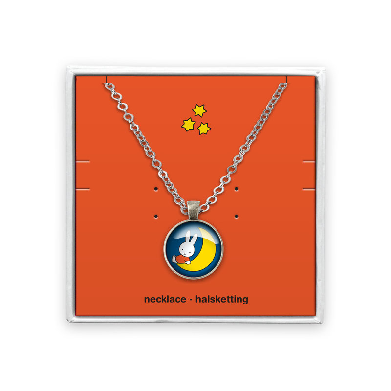 Miffy necklace moon in box