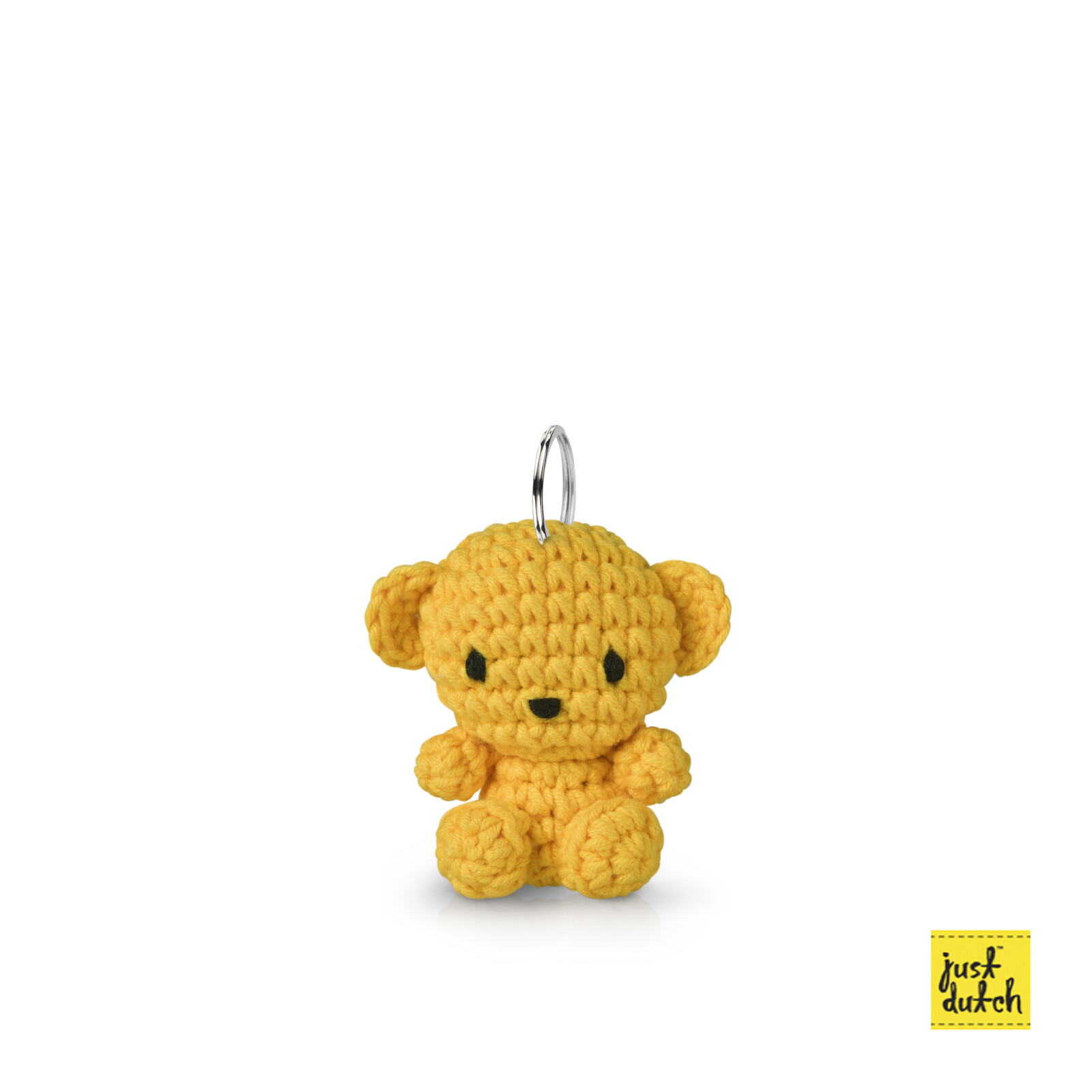 JUDPROMO yellow bear handmade keychain