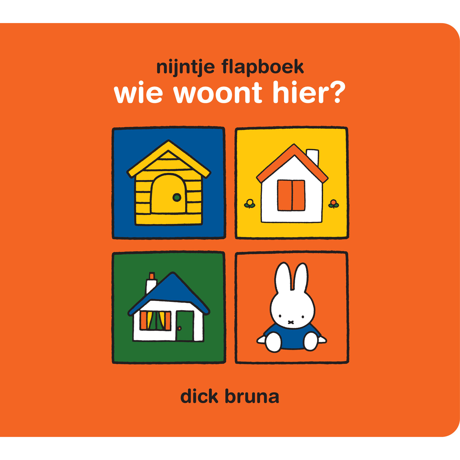 miffy flap book, who lives here?