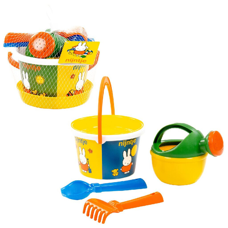 Miffy Bucket Set White 9.5cm 4pcs