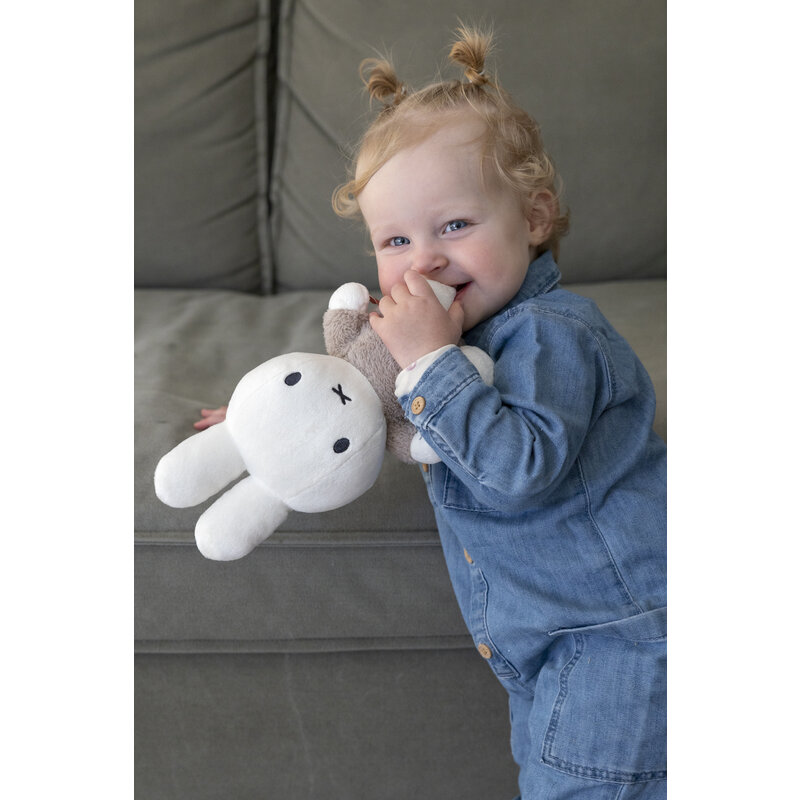 Miffy cuddly toy 25cm Fluffy taupe