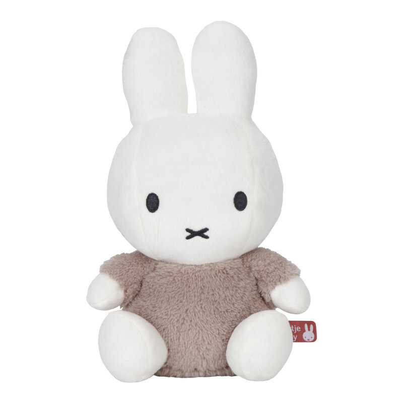 Miffy cuddly toy 25cm Fluffy taupe