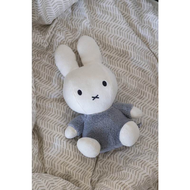 Miffy cuddly toy 35cm Fluffy blue