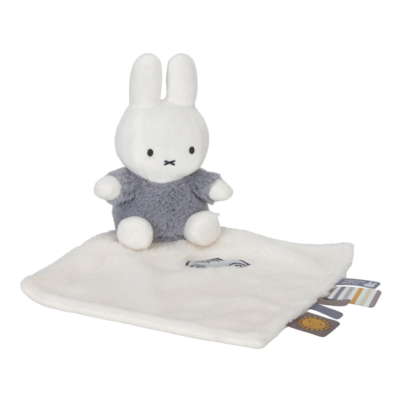 Miffy Cuddle Cloth Fluffy blue