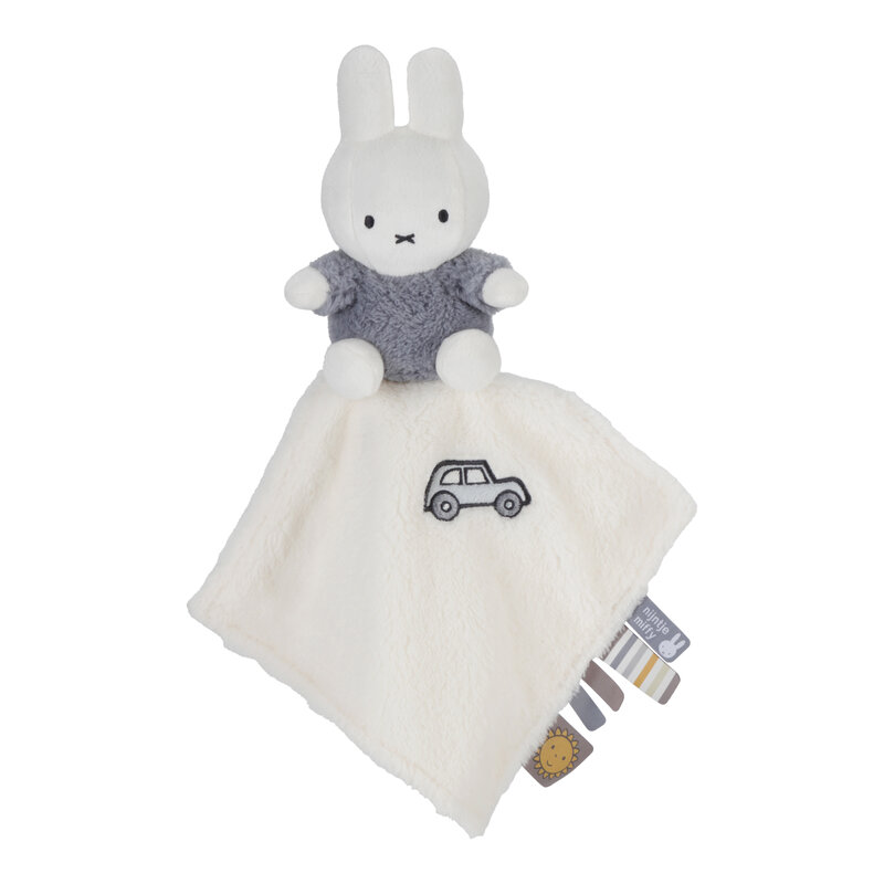 Miffy Cuddle Cloth Fluffy blue