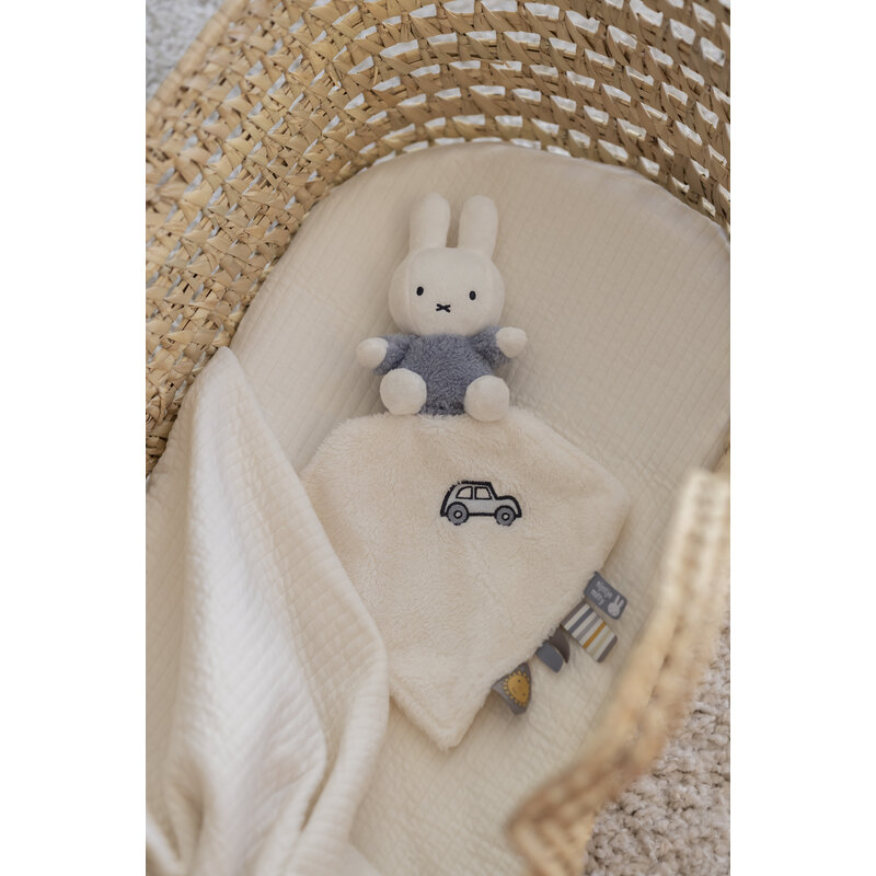 Miffy Cuddle Cloth Fluffy blue