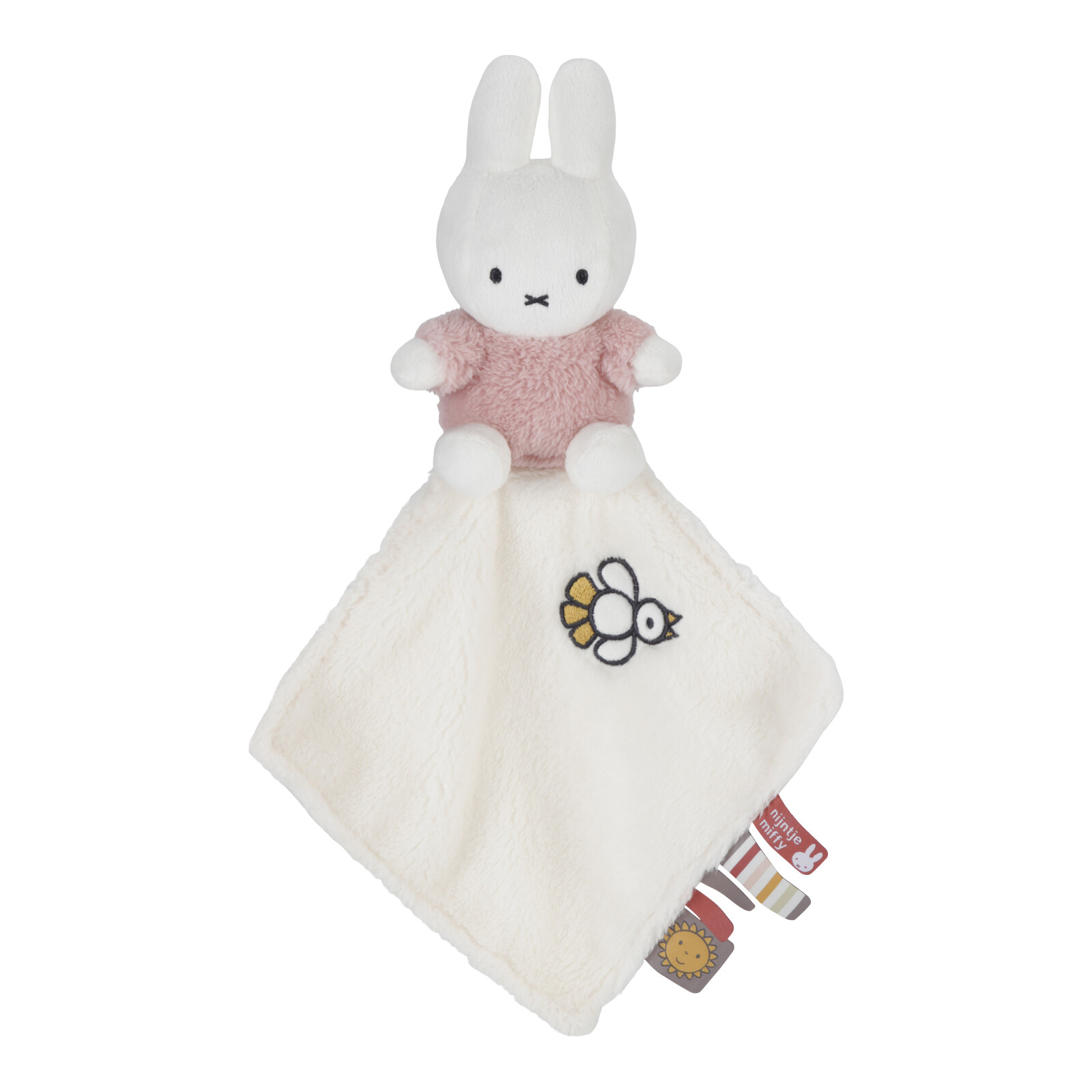 Miffy Cuddle Cloth Fluffy pink