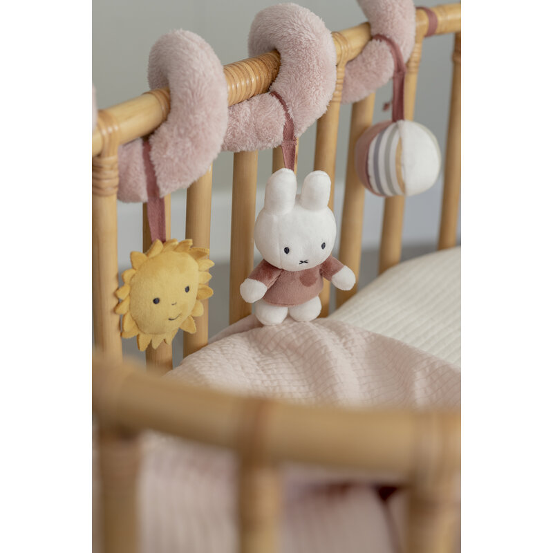 Miffy Spiral Fluffy pink