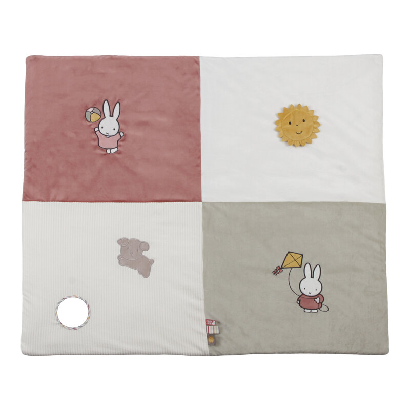 Miffy Playpen Mat Fluffy pink