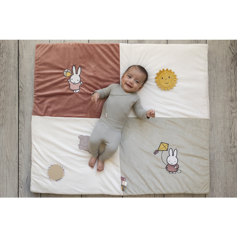 Miffy Playpen Mat Fluffy pink