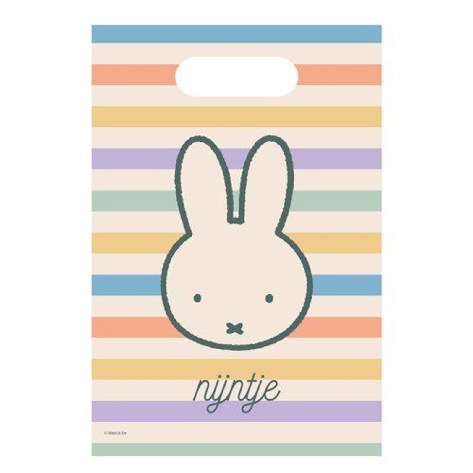 party bags Miffy stripe/dot