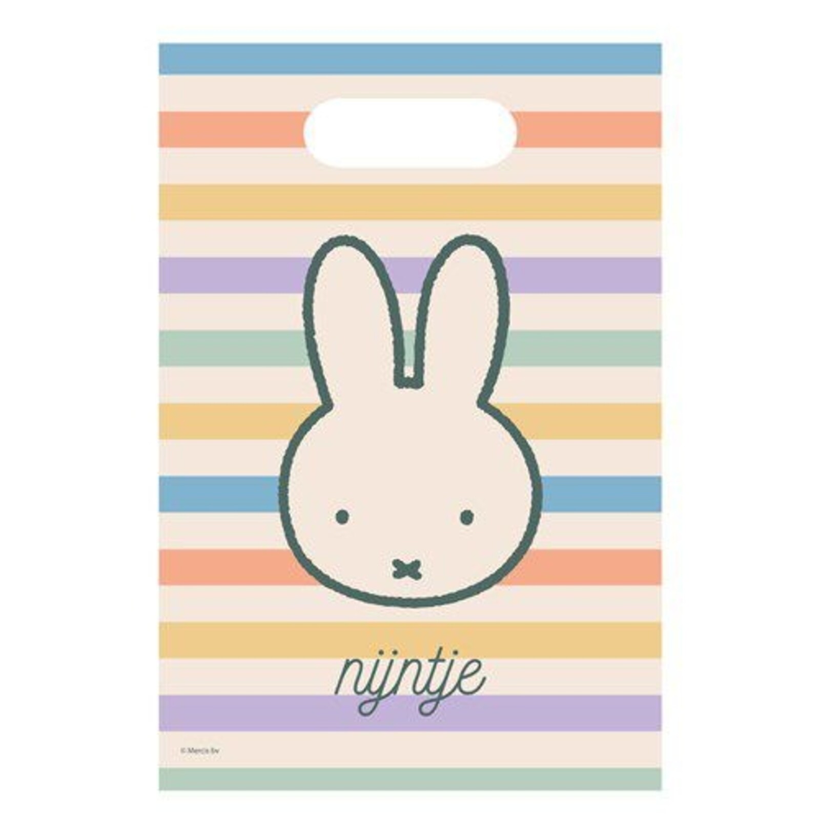 party bags Miffy stripe/dot