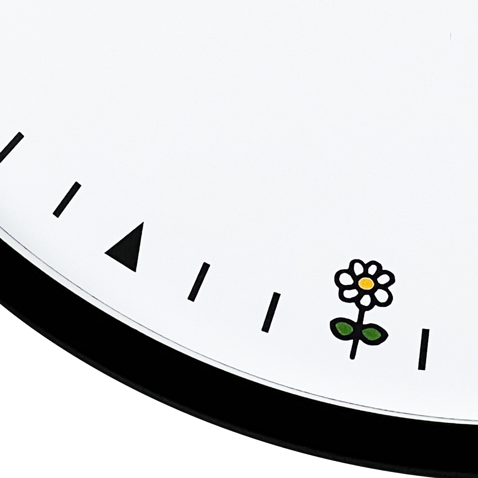 Miffy Peek a Boo XL Clock Black