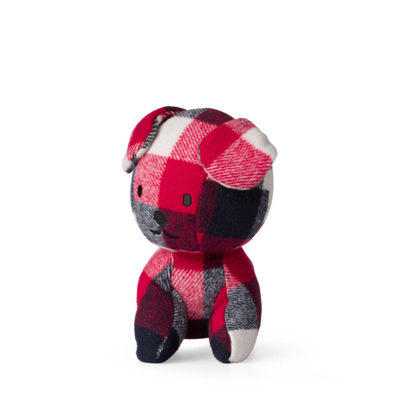 Snuffy Check Red / Blue 30 cm 12”