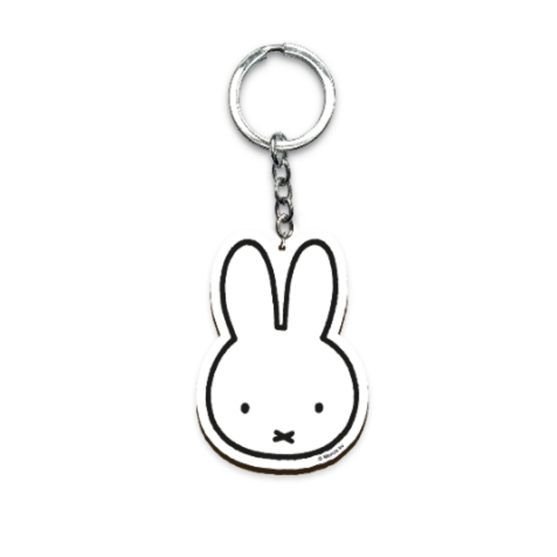Keychain wood Miffy Snout