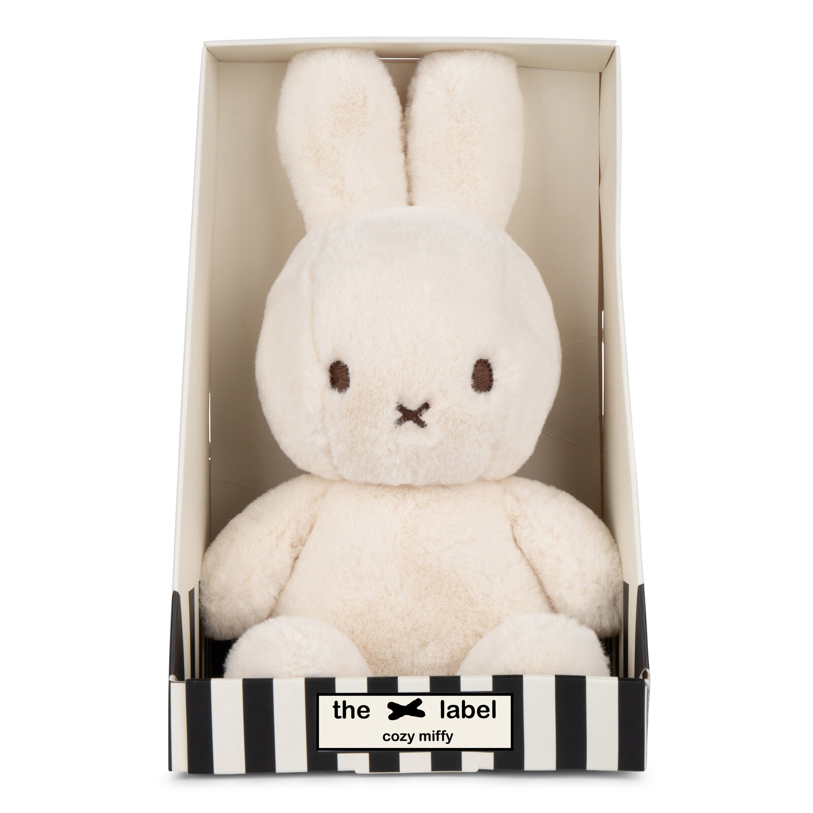 Cozy Miffy Sitzend Creme in Geschenkbox – 23 cm – 9"