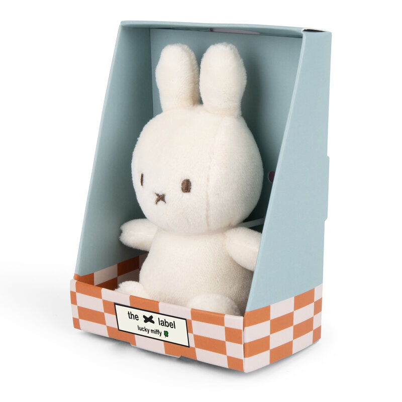 Lucky Miffy Sitting Cream in giftbox - 10 cm - 4"