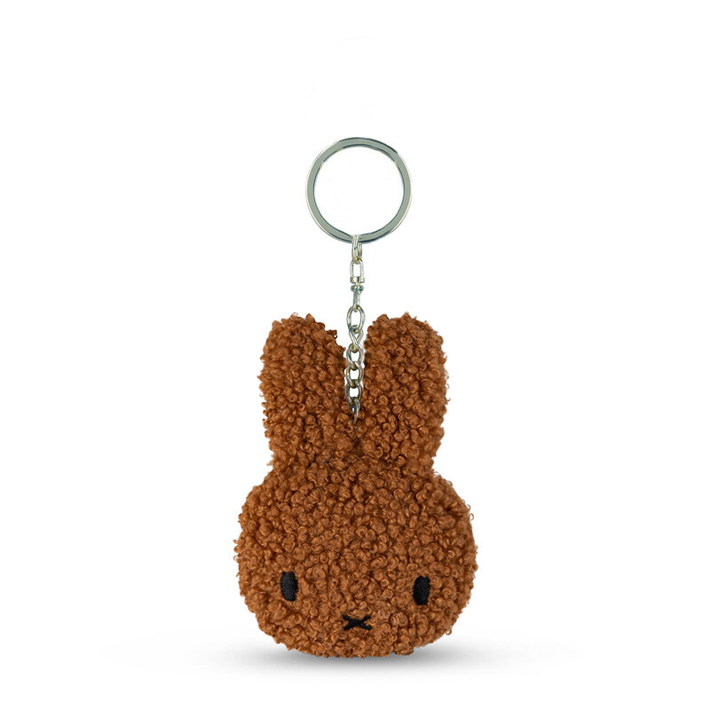 Miffy Flach Schlüsselanhänger Tiny Teddy flach Zimt - 10 cm - 4"