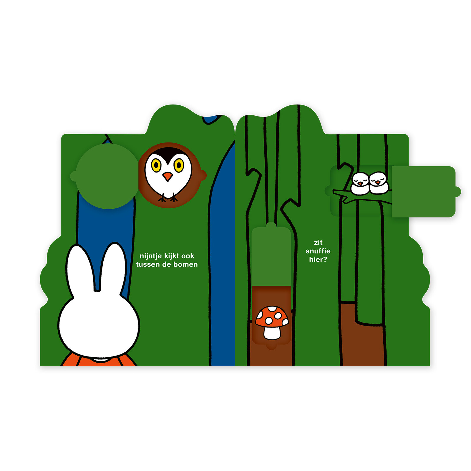 nijntje zoek snuffie (miffy looking for snuffy)