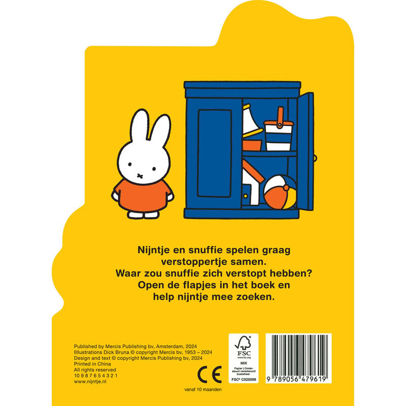 nijntje zoek snuffie (miffy looking for snuffy)