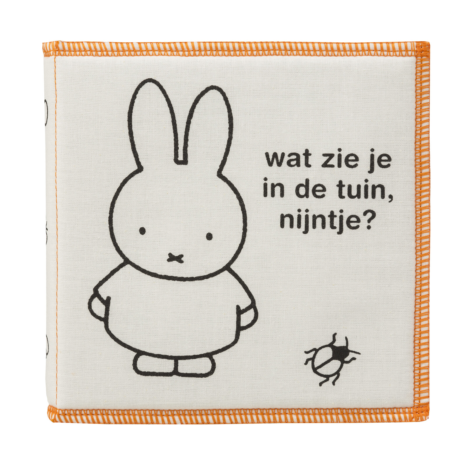 wat zie je in de tuin nijntje?