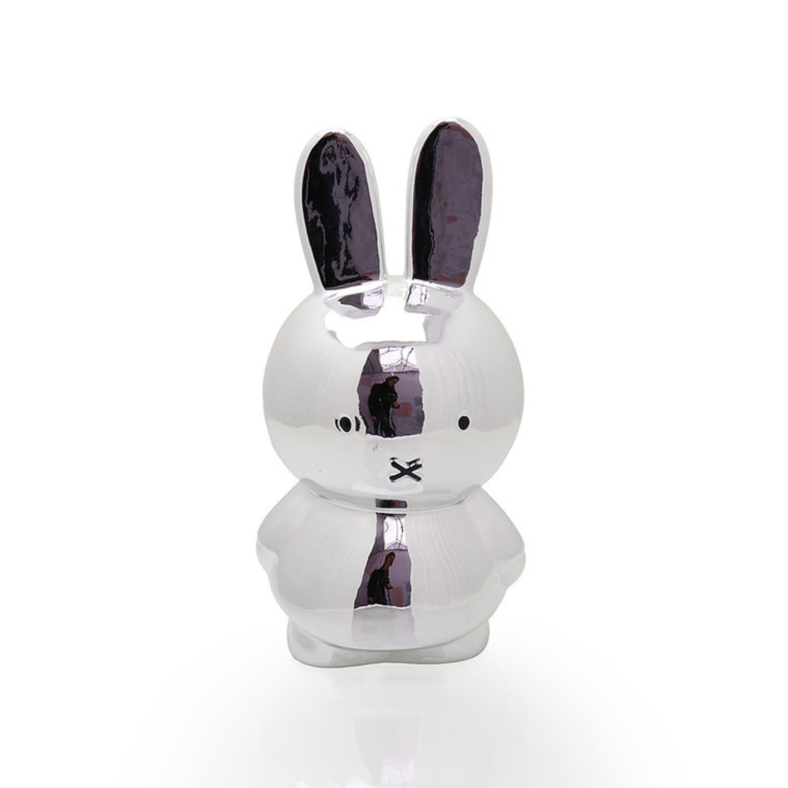 Miffy Kerzenständer 25 cm, Silber