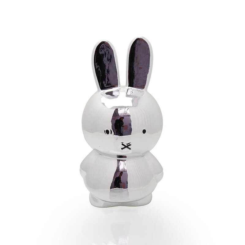 Miffy candlestick 25 cm, silver