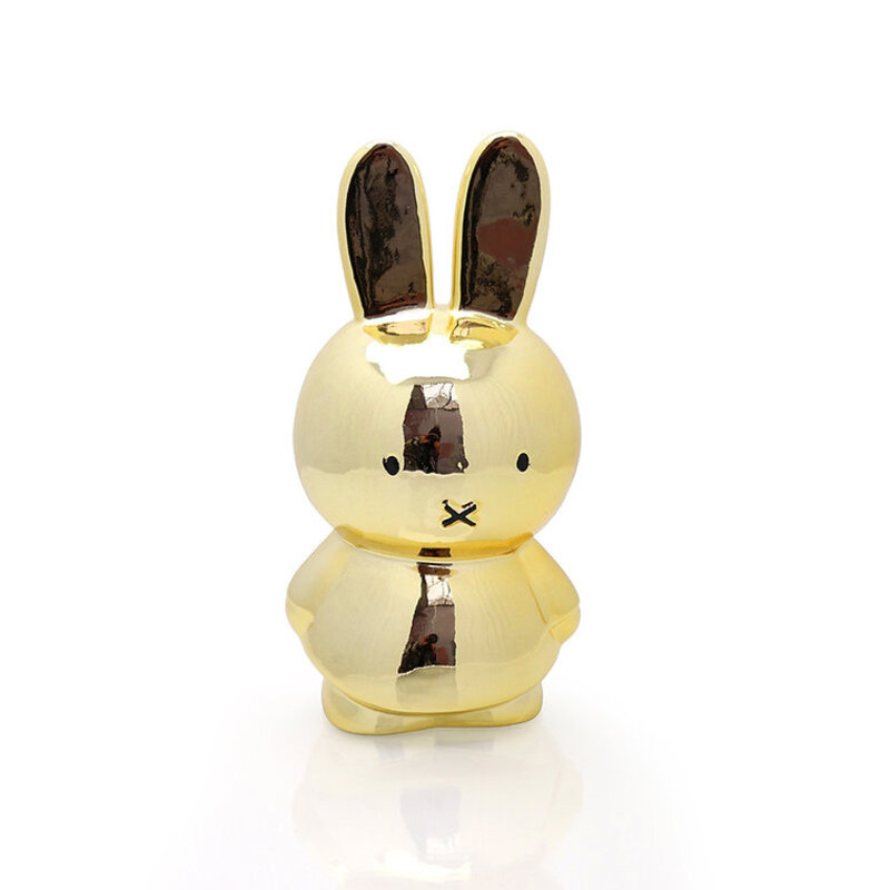 Miffy Kerzenständer 25 cm, Gold