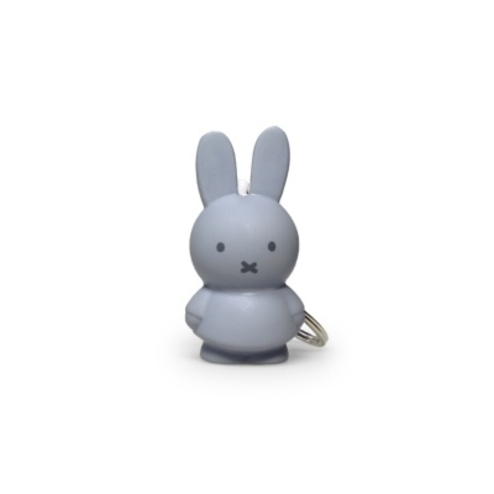 Miffy keychain warm silver blue