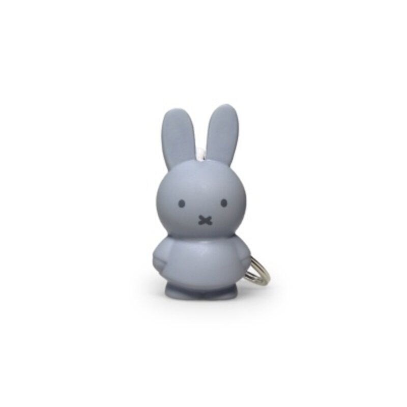 nijntje sleutelhanger 3D warm silver blue