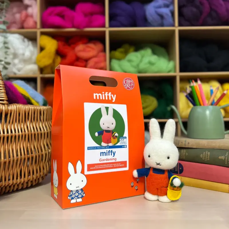 Miffy Gardening Needle Felting Kit