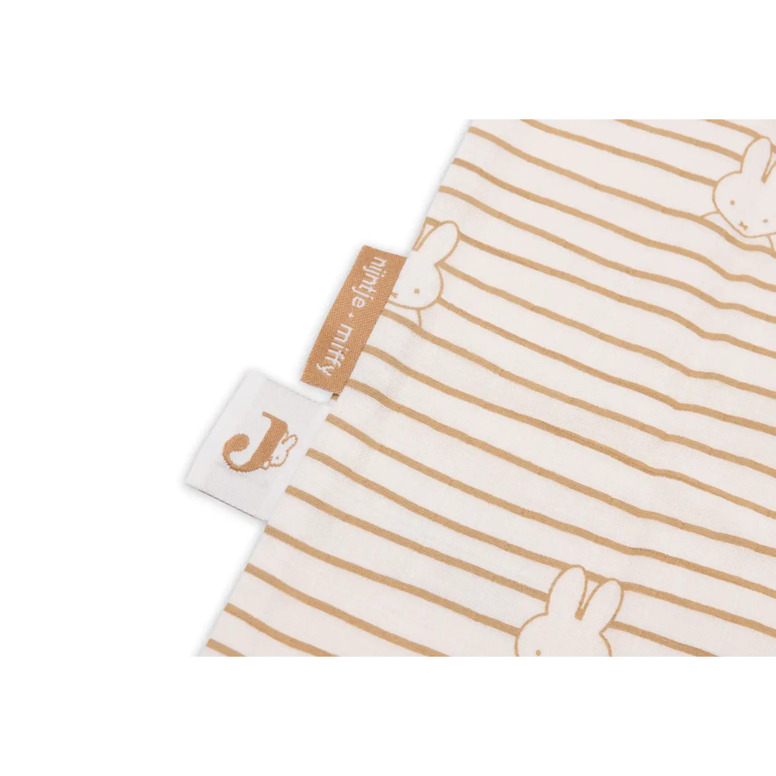 Schlafsack hydrophil 90cm Miffy Stripe Biscuit