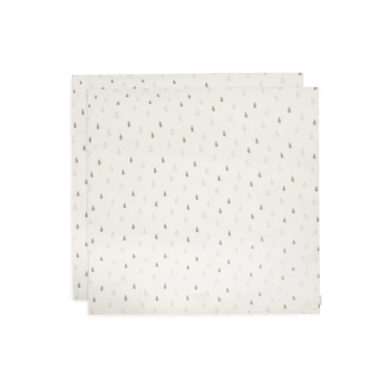 Hydrophiles Tuch Groß 115x115cm Happy Miffy Olive Green (2p)