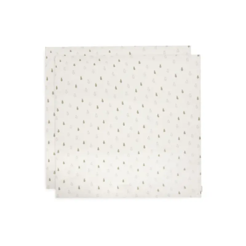 Hydrophiles Tuch Groß 115x115cm Happy Miffy Olive Green (2p)
