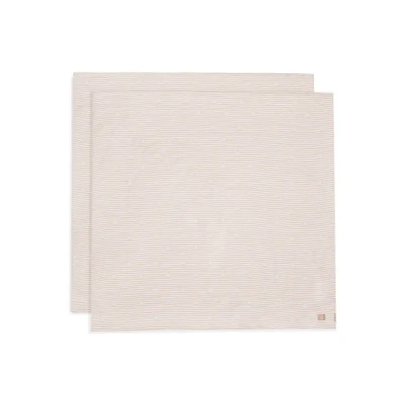 Hydrophiles Tuch Groß 115x115cm Miffy Stripe Biscuit (2pack)