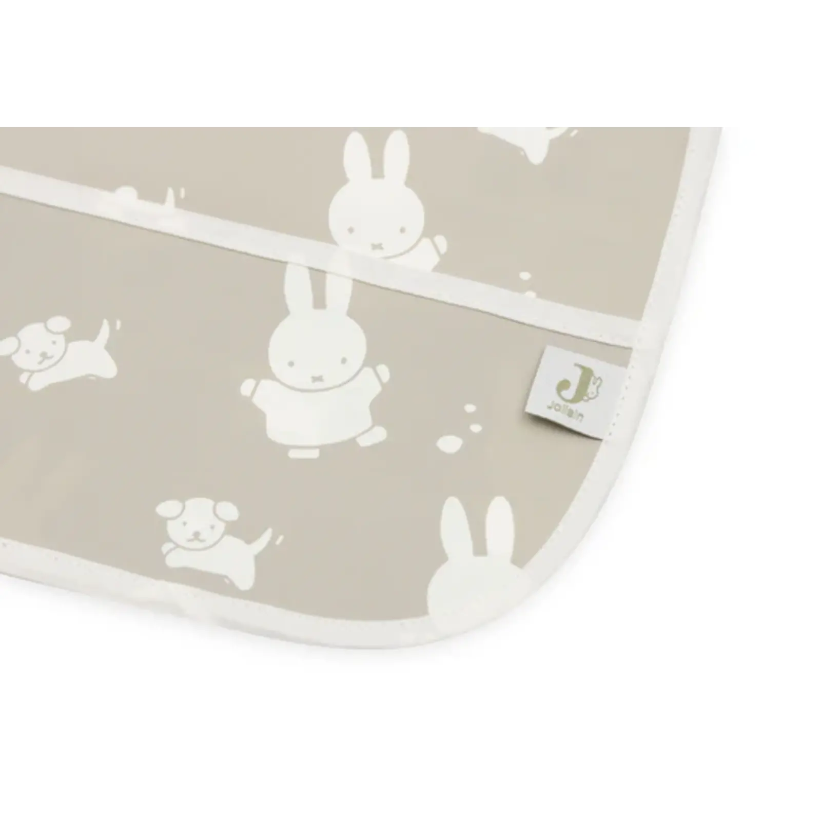 Langärmliges Lätzchen Miffy & Schnuffy Olivgrün