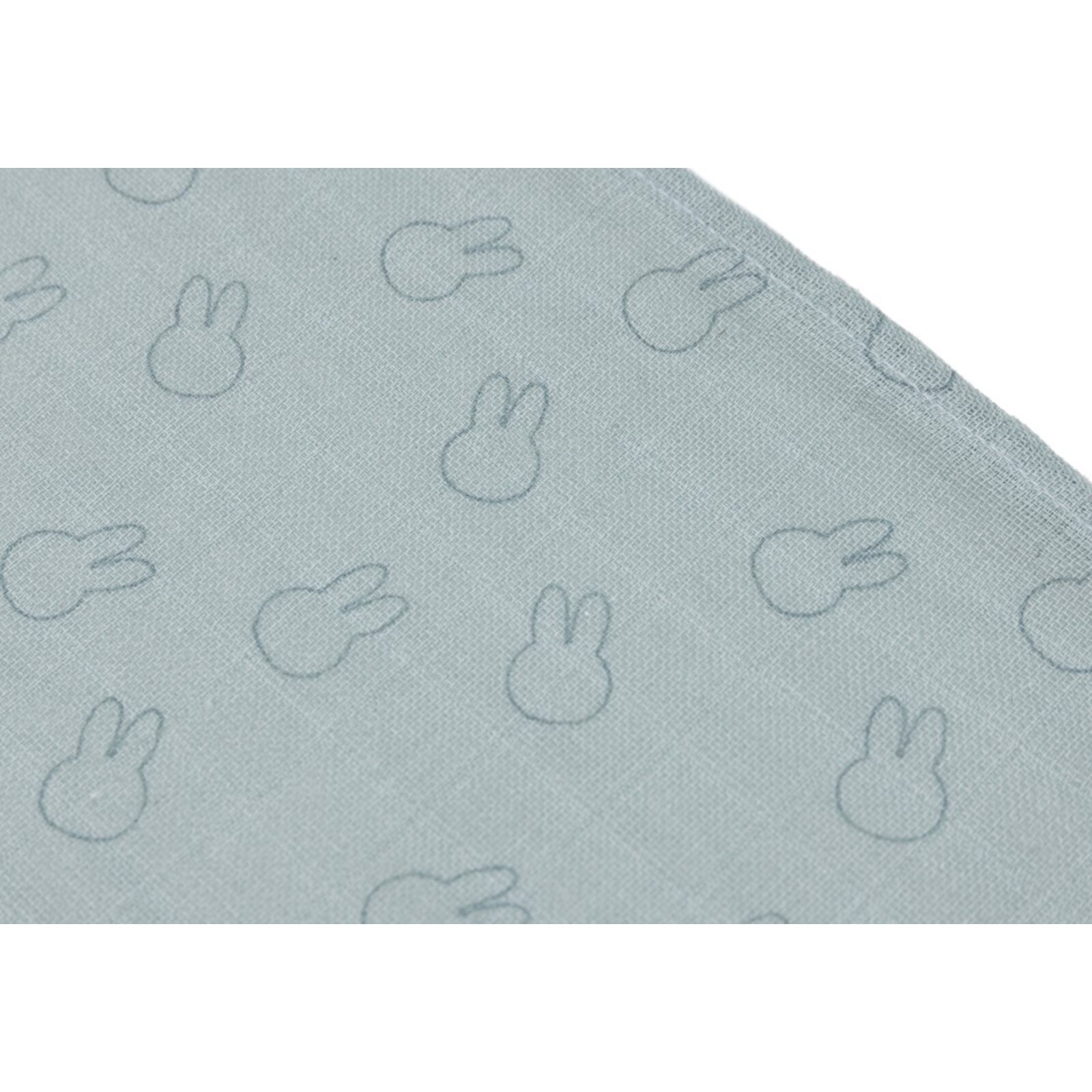 Hydrofiele Doek Small 70x70cm Miffy Silhouettes - Sea Green - 3 Stuks