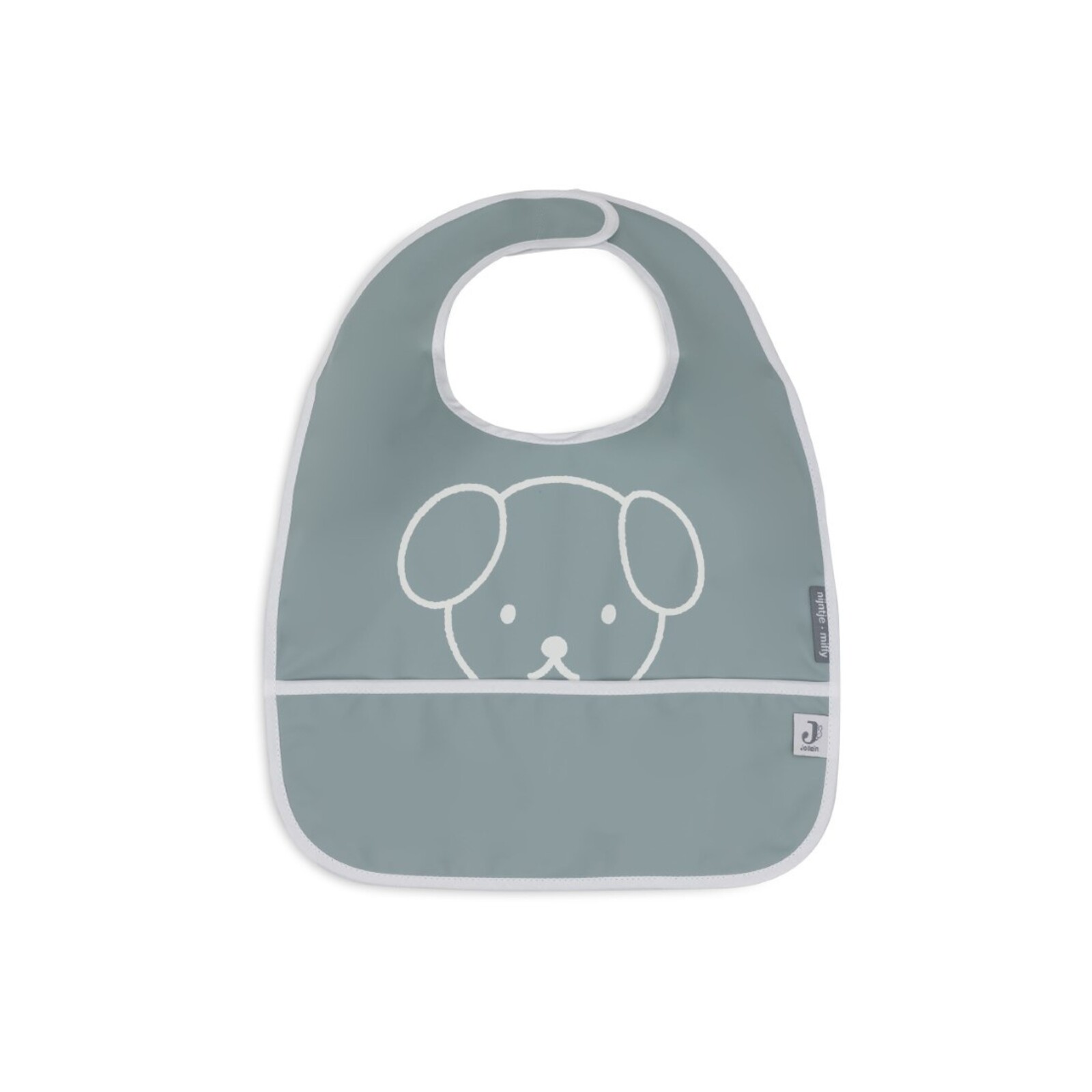 Bib Waterproof Miffy Peekaboo - Sea Green - 2 Pieces