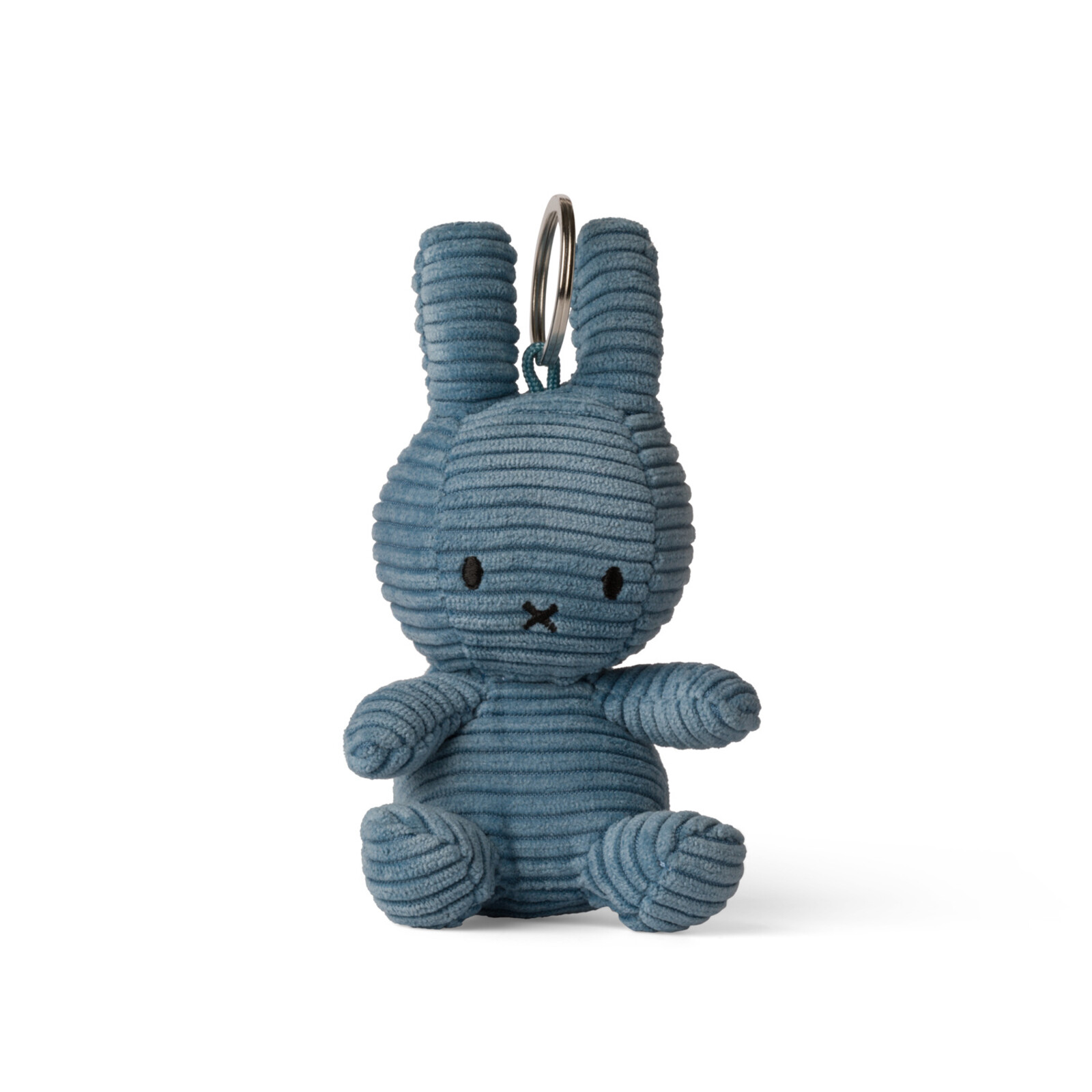 Miffy Schlüsselanhänger ECO Corduroy Aviator Blau - 10 cm - 4"