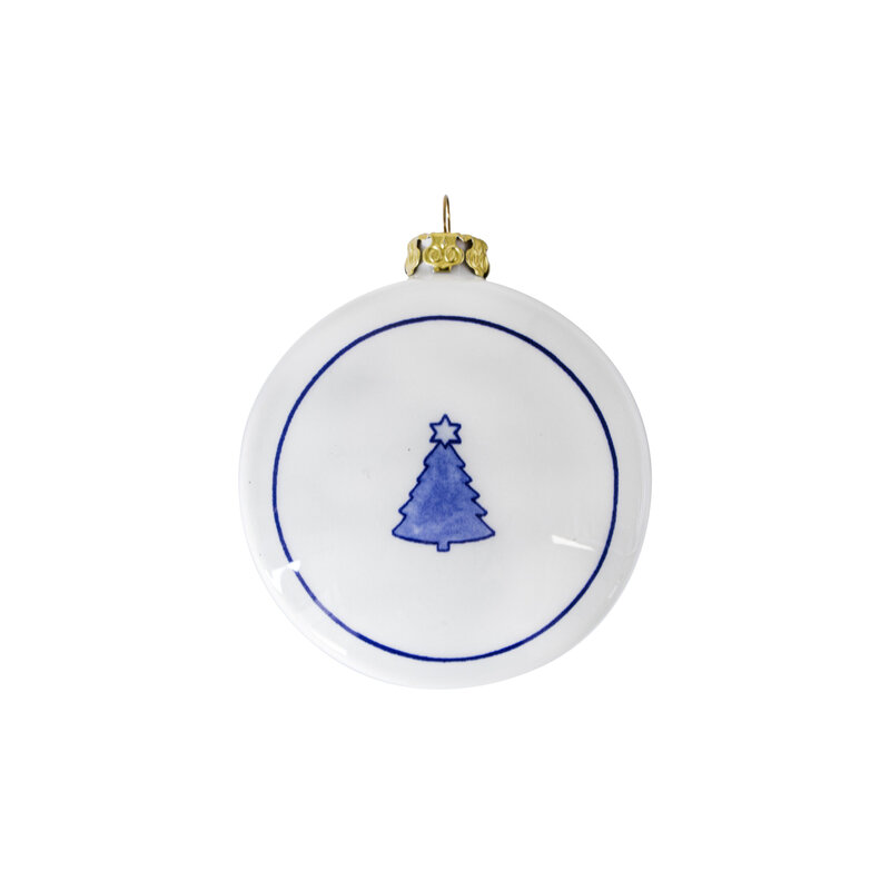 Kerstornament nijntje slee